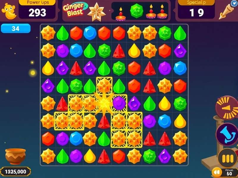 Ginger Blast Journey Diwali special event gameplay